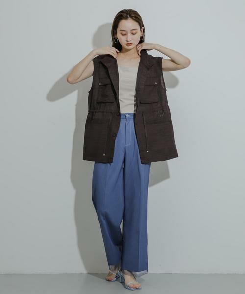 SENSE OF PLACE by URBAN RESEARCH / センスオブプレイス バイ アーバンリサーチ その他パンツ | チュールストレートパンツ | 詳細7