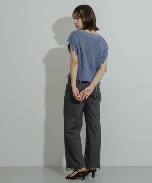 SENSE OF PLACE by URBAN RESEARCH / センスオブプレイス バイ アーバンリサーチ その他パンツ | チュールストレートパンツ | 詳細21