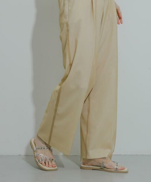 SENSE OF PLACE by URBAN RESEARCH / センスオブプレイス バイ アーバンリサーチ その他パンツ | チュールストレートパンツ | 詳細25