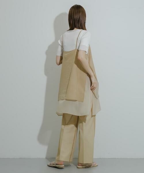 SENSE OF PLACE by URBAN RESEARCH / センスオブプレイス バイ アーバンリサーチ その他パンツ | チュールストレートパンツ | 詳細28