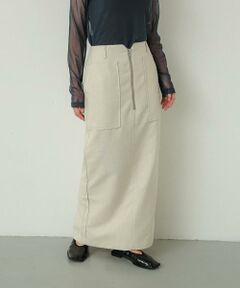 SENSE OF PLACE by URBAN RESEARCH / センスオブプレイス バイ アーバンリサーチ スカート | アウトポケットジップスカート