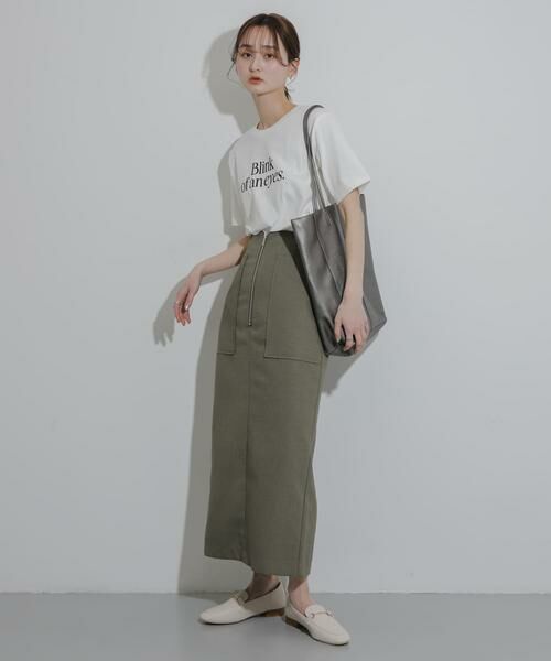 SENSE OF PLACE by URBAN RESEARCH / センスオブプレイス バイ アーバンリサーチ スカート | アウトポケットジップスカート | 詳細14