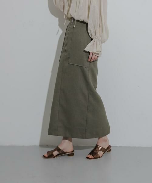 SENSE OF PLACE by URBAN RESEARCH / センスオブプレイス バイ アーバンリサーチ スカート | アウトポケットジップスカート | 詳細15