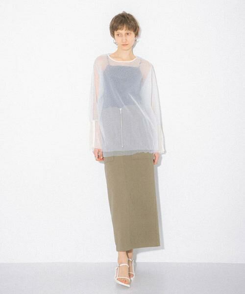 SENSE OF PLACE by URBAN RESEARCH / センスオブプレイス バイ アーバンリサーチ スカート | アウトポケットジップスカート | 詳細17