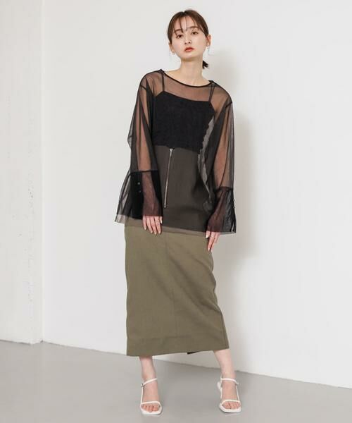 SENSE OF PLACE by URBAN RESEARCH / センスオブプレイス バイ アーバンリサーチ スカート | アウトポケットジップスカート | 詳細20