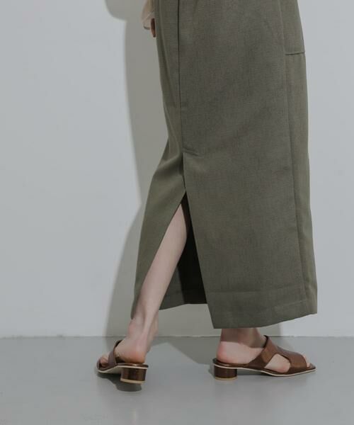 SENSE OF PLACE by URBAN RESEARCH / センスオブプレイス バイ アーバンリサーチ スカート | アウトポケットジップスカート | 詳細8