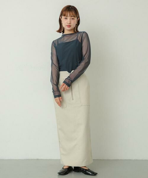 SENSE OF PLACE by URBAN RESEARCH / センスオブプレイス バイ アーバンリサーチ スカート | アウトポケットジップスカート | 詳細28