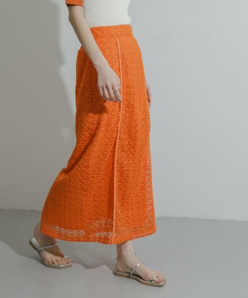 SENSE OF PLACE by URBAN RESEARCH / センスオブプレイス バイ アーバンリサーチ スカート | パイピングレーススカート | 詳細2