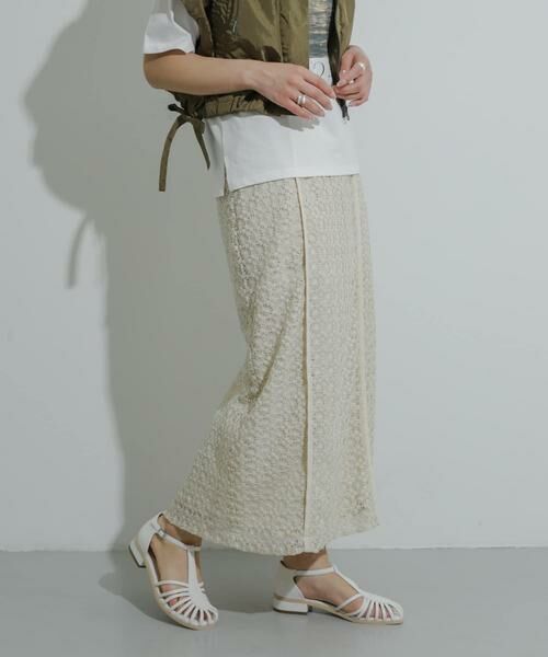 SENSE OF PLACE by URBAN RESEARCH / センスオブプレイス バイ アーバンリサーチ スカート | パイピングレーススカート | 詳細21