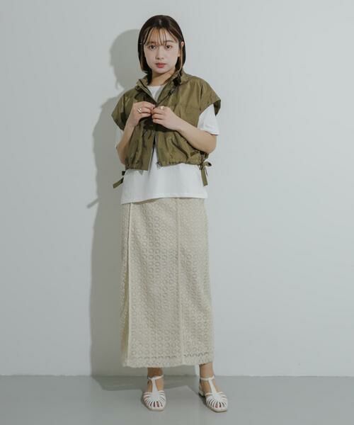 SENSE OF PLACE by URBAN RESEARCH / センスオブプレイス バイ アーバンリサーチ スカート | パイピングレーススカート | 詳細24