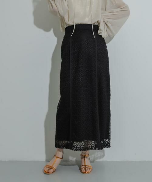 SENSE OF PLACE by URBAN RESEARCH / センスオブプレイス バイ アーバンリサーチ スカート | パイピングレーススカート | 詳細27