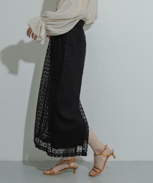 SENSE OF PLACE by URBAN RESEARCH / センスオブプレイス バイ アーバンリサーチ スカート | パイピングレーススカート | 詳細28