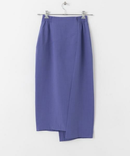 SENSE OF PLACE by URBAN RESEARCH / センスオブプレイス バイ アーバンリサーチ スカート | 『UR TECH DRYLUXE』リネンライクアシンメトリースカート | 詳細11
