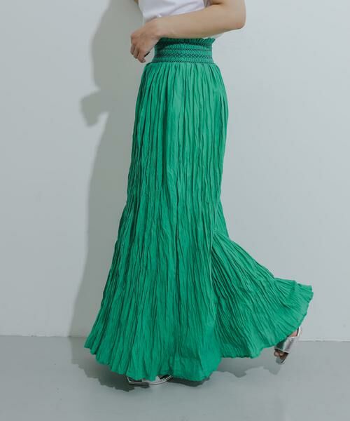 SENSE OF PLACE by URBAN RESEARCH / センスオブプレイス バイ アーバンリサーチ スカート | インドシャーリングワッシャースカート | 詳細6