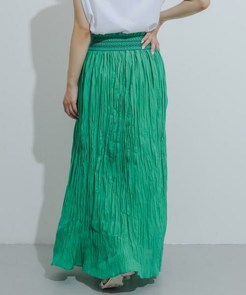 SENSE OF PLACE by URBAN RESEARCH / センスオブプレイス バイ アーバンリサーチ スカート | インドシャーリングワッシャースカート | 詳細7
