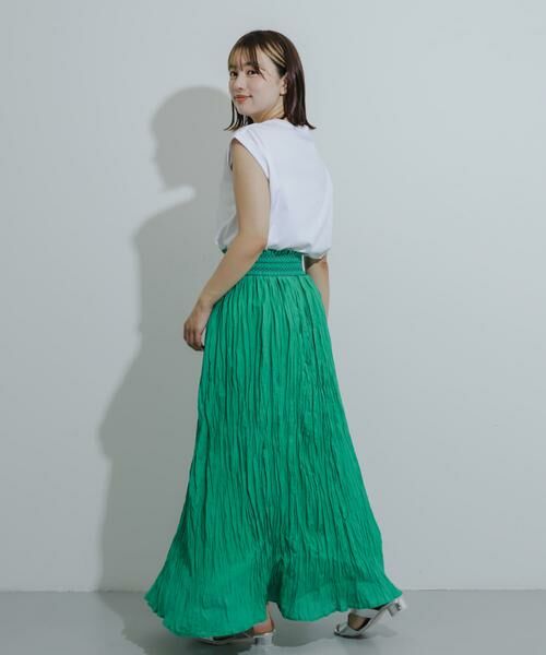 SENSE OF PLACE by URBAN RESEARCH / センスオブプレイス バイ アーバンリサーチ スカート | インドシャーリングワッシャースカート | 詳細9