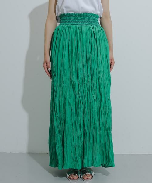 SENSE OF PLACE by URBAN RESEARCH / センスオブプレイス バイ アーバンリサーチ スカート | インドシャーリングワッシャースカート | 詳細10