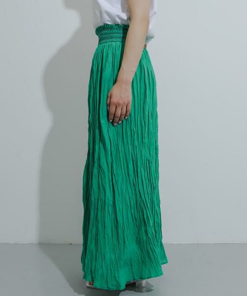 SENSE OF PLACE by URBAN RESEARCH / センスオブプレイス バイ アーバンリサーチ スカート | インドシャーリングワッシャースカート | 詳細11