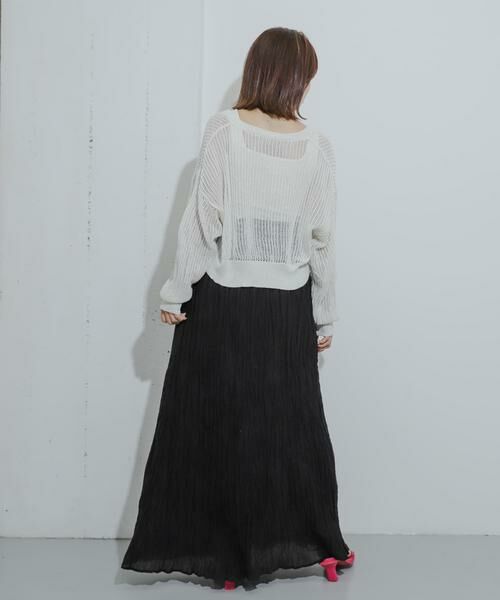 SENSE OF PLACE by URBAN RESEARCH / センスオブプレイス バイ アーバンリサーチ スカート | インドシャーリングワッシャースカート | 詳細19
