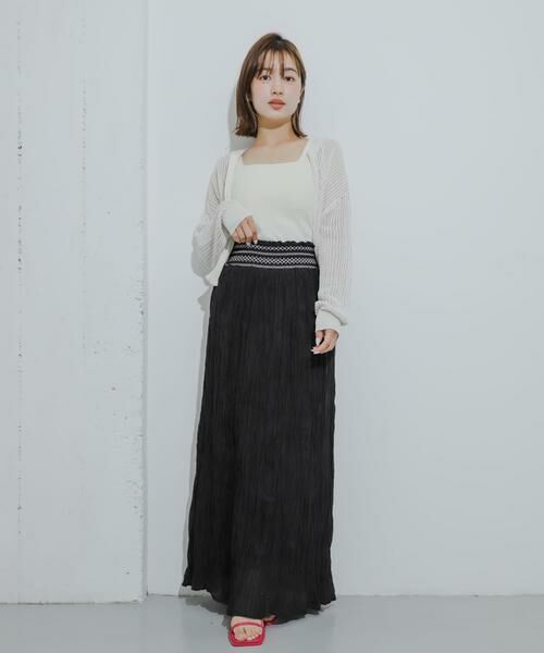 SENSE OF PLACE by URBAN RESEARCH / センスオブプレイス バイ アーバンリサーチ スカート | インドシャーリングワッシャースカート | 詳細21