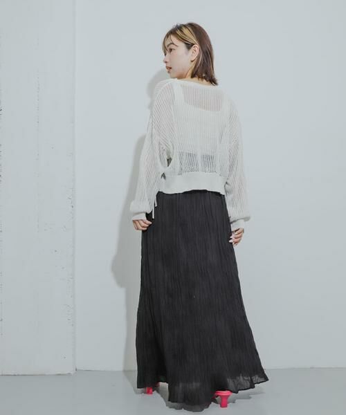 SENSE OF PLACE by URBAN RESEARCH / センスオブプレイス バイ アーバンリサーチ スカート | インドシャーリングワッシャースカート | 詳細22