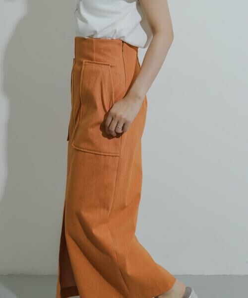 SENSE OF PLACE by URBAN RESEARCH / センスオブプレイス バイ アーバンリサーチ スカート | アウトポケットジャージースカート | 詳細1