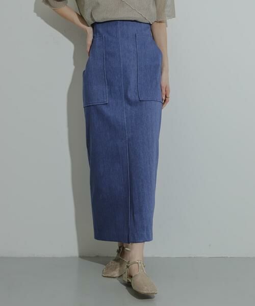 SENSE OF PLACE by URBAN RESEARCH / センスオブプレイス バイ アーバンリサーチ スカート | アウトポケットジャージースカート | 詳細12