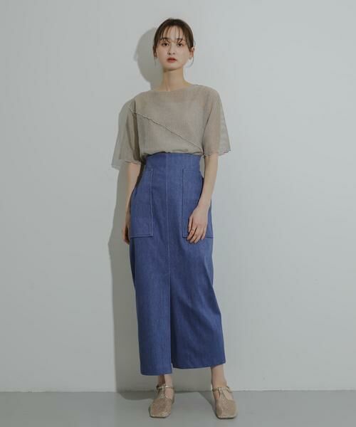 SENSE OF PLACE by URBAN RESEARCH / センスオブプレイス バイ アーバンリサーチ スカート | アウトポケットジャージースカート | 詳細15