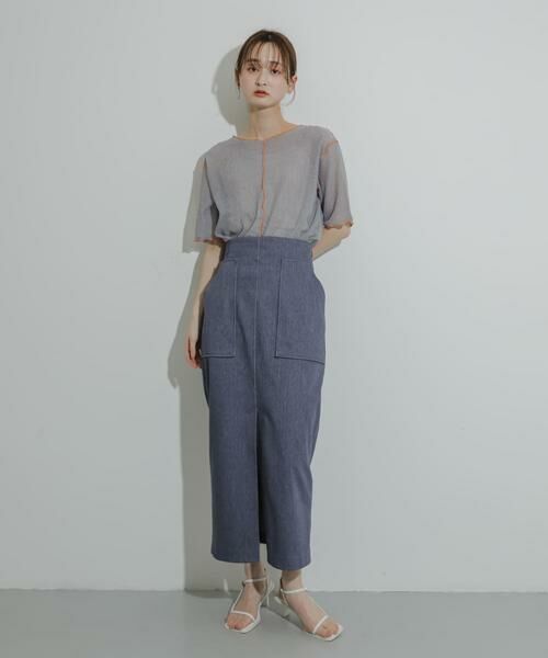 SENSE OF PLACE by URBAN RESEARCH / センスオブプレイス バイ アーバンリサーチ スカート | アウトポケットジャージースカート | 詳細22