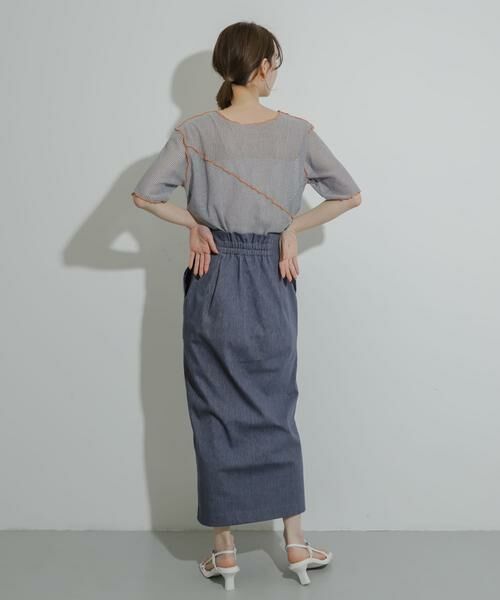 SENSE OF PLACE by URBAN RESEARCH / センスオブプレイス バイ アーバンリサーチ スカート | アウトポケットジャージースカート | 詳細24