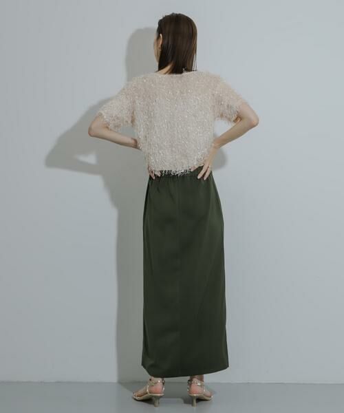 SENSE OF PLACE by URBAN RESEARCH / センスオブプレイス バイ アーバンリサーチ スカート | ドロストデザインタイトスカート | 詳細7