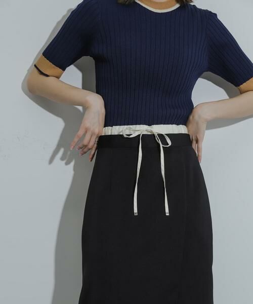 SENSE OF PLACE by URBAN RESEARCH / センスオブプレイス バイ アーバンリサーチ スカート | ドロストデザインタイトスカート | 詳細14