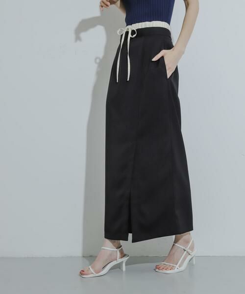 SENSE OF PLACE by URBAN RESEARCH / センスオブプレイス バイ アーバンリサーチ スカート | ドロストデザインタイトスカート | 詳細16