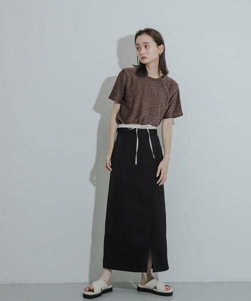 SENSE OF PLACE by URBAN RESEARCH / センスオブプレイス バイ アーバンリサーチ スカート | ドロストデザインタイトスカート | 詳細20