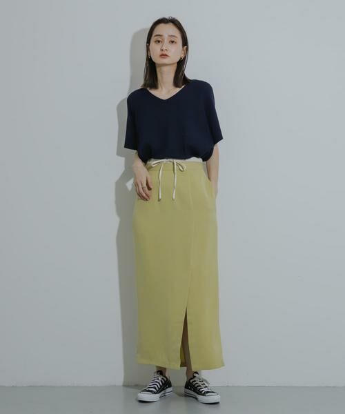 SENSE OF PLACE by URBAN RESEARCH / センスオブプレイス バイ アーバンリサーチ スカート | ドロストデザインタイトスカート | 詳細30