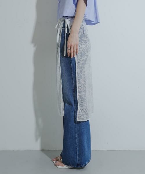 SENSE OF PLACE by URBAN RESEARCH / センスオブプレイス バイ アーバンリサーチ スカート | レイヤードレーススカート | 詳細11