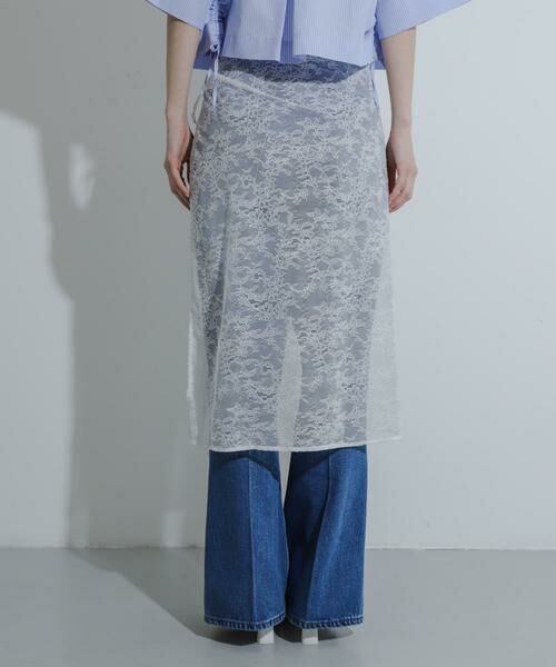 SENSE OF PLACE by URBAN RESEARCH / センスオブプレイス バイ アーバンリサーチ スカート | レイヤードレーススカート | 詳細12