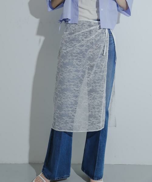 SENSE OF PLACE by URBAN RESEARCH / センスオブプレイス バイ アーバンリサーチ スカート | レイヤードレーススカート | 詳細2