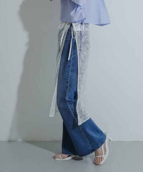 SENSE OF PLACE by URBAN RESEARCH / センスオブプレイス バイ アーバンリサーチ スカート | レイヤードレーススカート | 詳細3