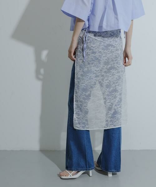 SENSE OF PLACE by URBAN RESEARCH / センスオブプレイス バイ アーバンリサーチ スカート | レイヤードレーススカート | 詳細5