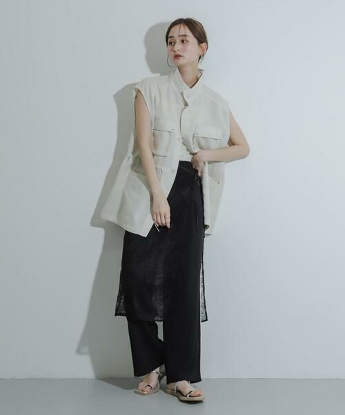 SENSE OF PLACE by URBAN RESEARCH / センスオブプレイス バイ アーバンリサーチ スカート | レイヤードレーススカート | 詳細20