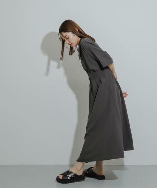 SENSE OF PLACE by URBAN RESEARCH / センスオブプレイス バイ アーバンリサーチ ワンピース | ウエストタックシャツワンピース | 詳細13
