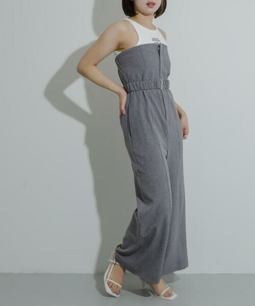 SENSE OF PLACE by URBAN RESEARCH / センスオブプレイス バイ アーバンリサーチ サロペット・オールインワン | ベルトツキベアパンツ | 詳細16