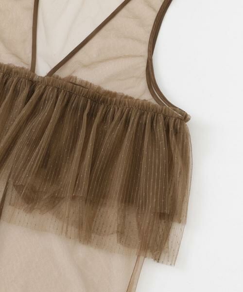 SENSE OF PLACE by URBAN RESEARCH / センスオブプレイス バイ アーバンリサーチ ワンピース | ウエストフリルチュールワンピース | 詳細7