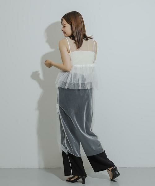 SENSE OF PLACE by URBAN RESEARCH / センスオブプレイス バイ アーバンリサーチ ワンピース | ウエストフリルチュールワンピース | 詳細18