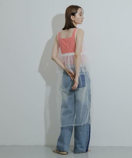 SENSE OF PLACE by URBAN RESEARCH / センスオブプレイス バイ アーバンリサーチ ワンピース | ウエストフリルチュールワンピース | 詳細11