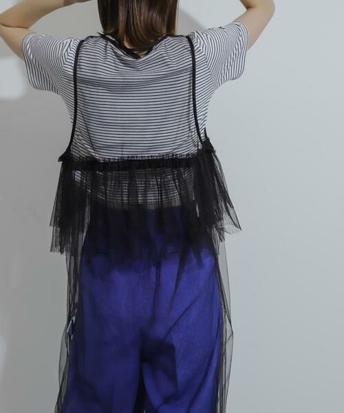 SENSE OF PLACE by URBAN RESEARCH / センスオブプレイス バイ アーバンリサーチ ワンピース | ウエストフリルチュールワンピース | 詳細21