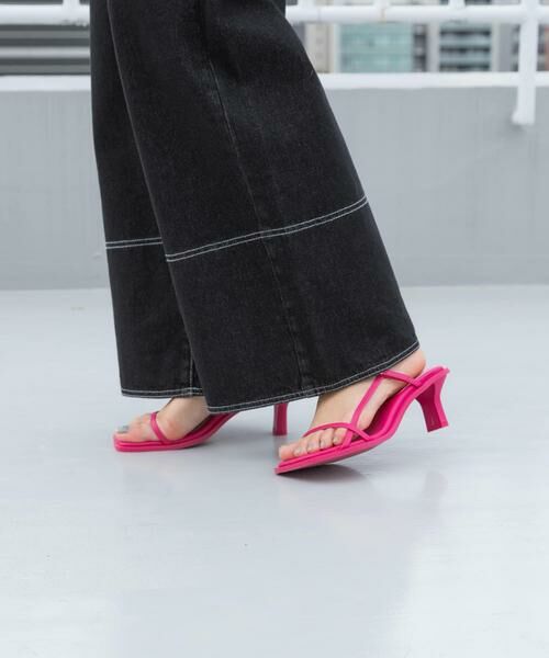 SENSE OF PLACE by URBAN RESEARCH / センスオブプレイス バイ アーバンリサーチ サンダル | ワイドスクエアストラップサンダル | 詳細13