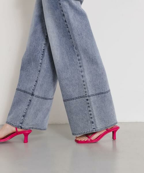 SENSE OF PLACE by URBAN RESEARCH / センスオブプレイス バイ アーバンリサーチ サンダル | ワイドスクエアストラップサンダル | 詳細18