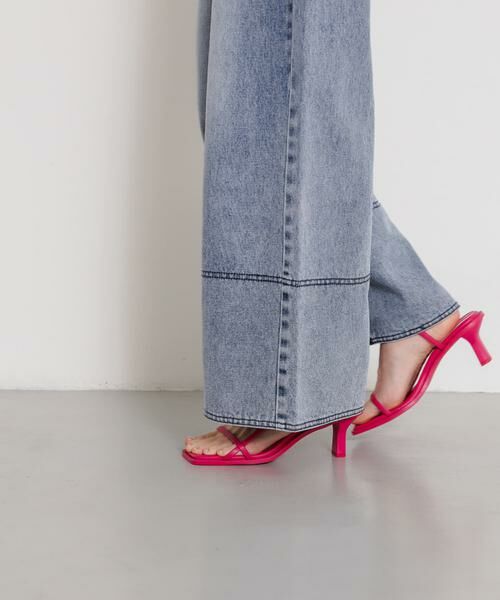 SENSE OF PLACE by URBAN RESEARCH / センスオブプレイス バイ アーバンリサーチ サンダル | ワイドスクエアストラップサンダル | 詳細19